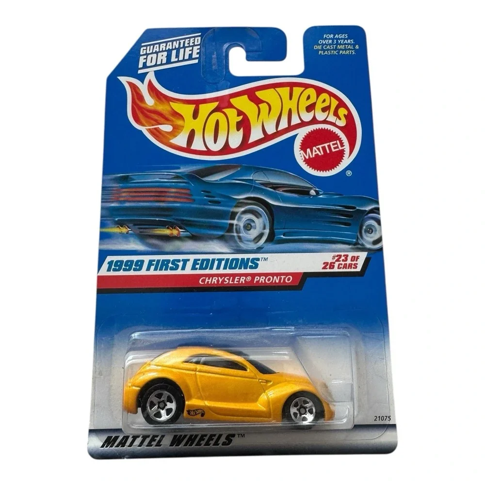 Chrysler Pronto‎ 1999 First Editions Hot Wheels Yellow